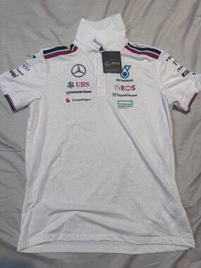 Mercedes AMG Petronas White polo